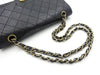 Chanel Vintage Classic Double Flap Bag Quilted Lambskin