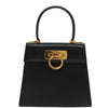 Salvatore Ferragamo Convertible Top Handle Bag Leather