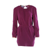 second hand Prada Purple Silk Co-Ord Set Tunic Top & Tailored Trousers- '90s