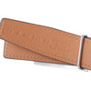 Secondhand Hermès Médor Belt in Vert d’Eau Matte Alligator with Palladium Hardware - '10s