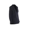 second hand Chanel Spring 1997 Black Wool CC Button Skirt Suit- '90s
