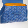 Secondhand Goyard Saigon Blue Canvas Bag