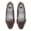Gianfranco Ferré Brown Crocodile Leather Loafers - 2000s Second hand