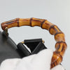 Secondhand Gucci Bamboo Black Leather Bag