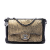 Chanel Metallic and Quilted Lambskin Mineral Nights Clutch On Chain Secondhand