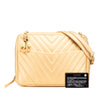 Chanel CC Chevron Lambskin Camera Shoulder Bag Secondhand