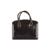 Secondhand Vintage Croc Embossed Leather Doctor Bag - '00s
