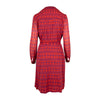 Secondhand Tory Burch Judi Printed Tie-Waist Dress - '10s