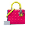 Dior Medium Tricolor Lambskin Cannage Lady Dior Secondhand