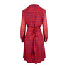 Secondhand Tory Burch Judi Printed Tie-Waist Dress - '10s