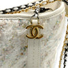 Secondhand Chanel Chevron Tweed Gabrielle Bag - '10s