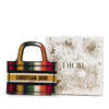 Secondhand Dior Mini D Stripes Book Tote
