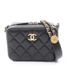 Chanel Mini Quilted Caviar Camera Bag Secondhand