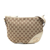 Secondhand Gucci Medium GG Canvas New Britt Half Moon Crossbody