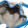 Prada Canvas Canapa Logo Bow Drawstring Bucket Secondhand