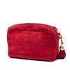Chanel CC Quilted Suede Tassel Diamond Camera Bag Secondhand