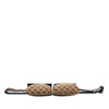 Gucci GG Canvas Web Double Pocket Belt Bag Secondhand