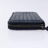 Secondhand Bottega Veneta Intrecciato Navy Leather Accessories