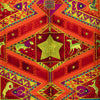 Hermès Ors Bleus D Afrique Silk Scarf 90 Secondhand