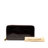 Secondhand Louis Vuitton Monogram Vernis Zippy Long Wallet