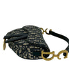 Dior Mini Oblique Canvas Saddle Bag Secondhand