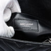 Secondhand Saint Laurent Medium Chevron Sheepskin Monogram College Satchel