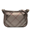 Secondhand Burberry Supernova Check Canvas and Metallic Leather Crossbody
