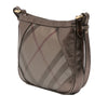 Secondhand Burberry Supernova Check Canvas and Metallic Leather Crossbody