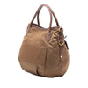 Prada Vitello Daino Trimmed Tessuto Satchel Secondhand