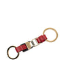 Prada City Calf Leather Tuc Key Ring Secondhand