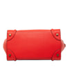 Celine Mini Bicolor Leather Luggage Tote Secondhand