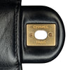 Chanel CC Quilted Calfskin Round Moon Messenger Flap Secondhand
