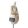 Chanel CC Quilted Calfskin Round Moon Messenger Flap Secondhand