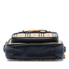 Secondhand Burberry 1983 Knight Check Canvas and Calfskin Link Camera Bag