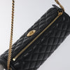 Secondhand Versace Medusa Black Leather Bag