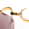 Secondhand Dior Saddle Burgundy Patent Leather Bag