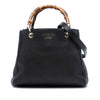 Gucci Small Calfskin Bamboo Shopper Satchel Secondhand