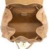Gucci Suede Bamboo Drawstring Backpack Secondhand