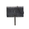 Saint Laurent Metallic Suede Monogram Kate Tassel Wallet on Chain Secondhand