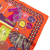Hermès Les Trophee Silk Scarf 90 Secondhand