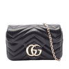 Gucci Mini GG Marmont Matelasse Calfskin Flap Crossbody Secondhand