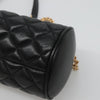 Secondhand Versace Medusa Black Leather Bag