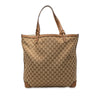 Gucci GG Canvas Craft Tote Secondhand