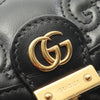 Gucci Small GG Matelasse Leather Top Handle Bag Secondhand