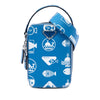 Prada Saffiano Whale Brique Vertical Crossbody Secondhand