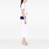Chanel Mini Vertical Quilted Jersey Single Flap Secondhand