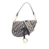Dior Oblique Canvas Saddle Bag Secondhand