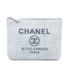 Secondhand Chanel Small Denim Deauville O Case Clutch