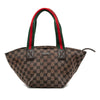 Secondhand Gucci GG Canvas Web Tote