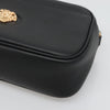 Secondhand Versace Medusa Black Leather Bag